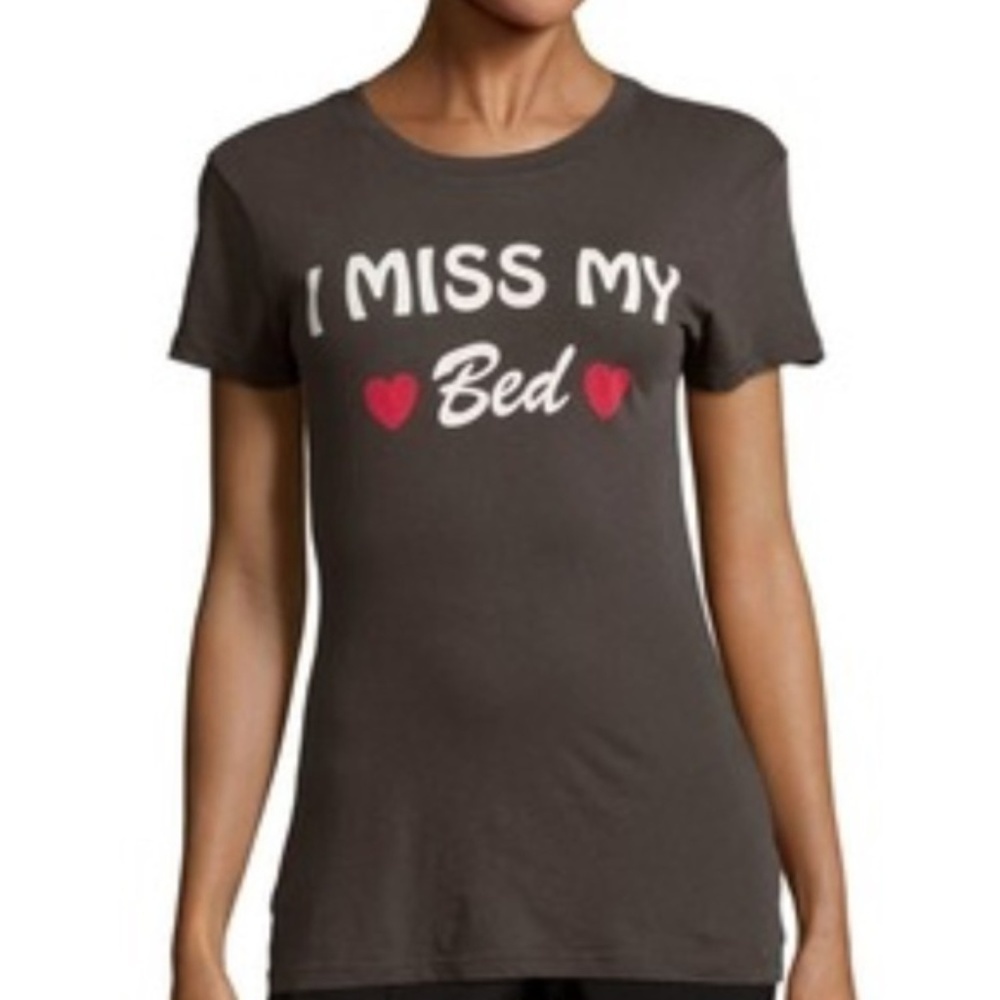 NWOT Wildfox "I Miss My Bed" T Shirt Sz. XS